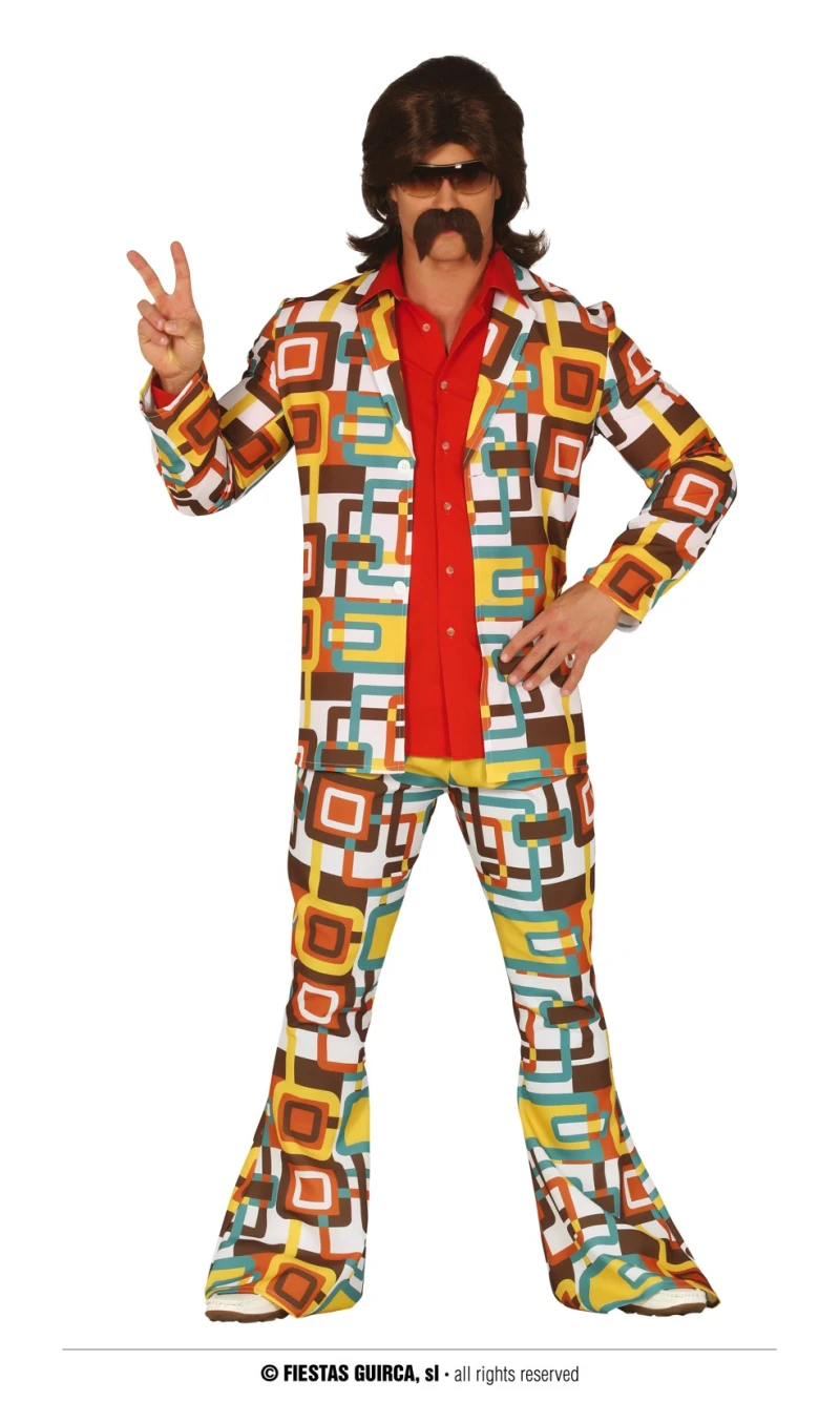Stylish Boogie Disco Man - Adult Size Large (52-54)