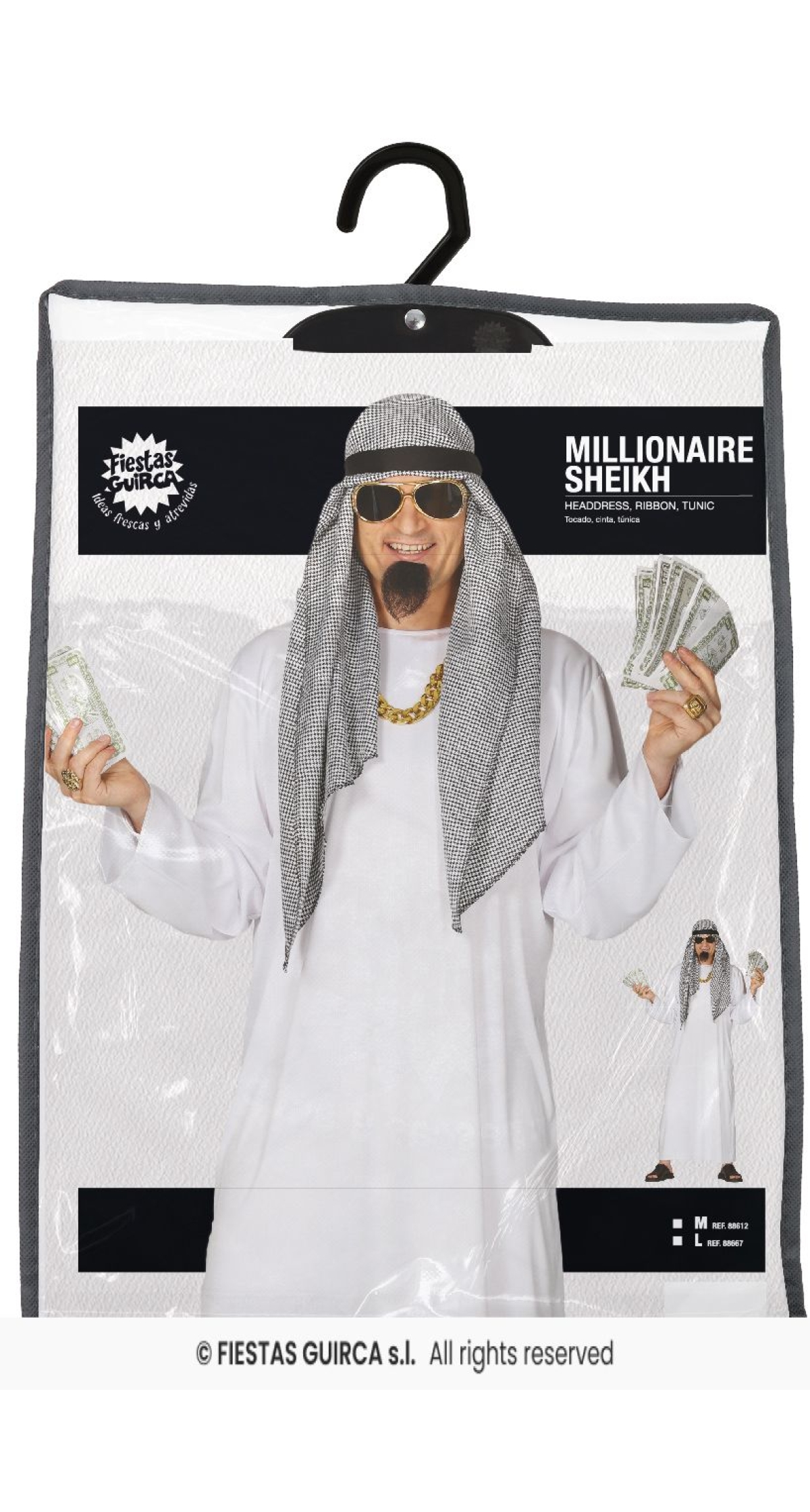 Arabian Sheik - Adult Size XXL (56-58)