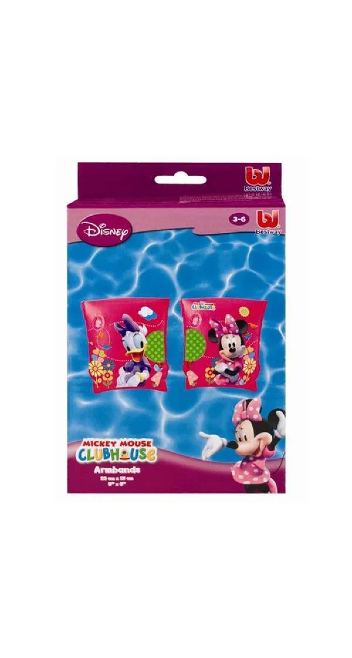 Disney Minnie Mouse Armbands 23x15cm - For Age 3+ Years - Image 3
