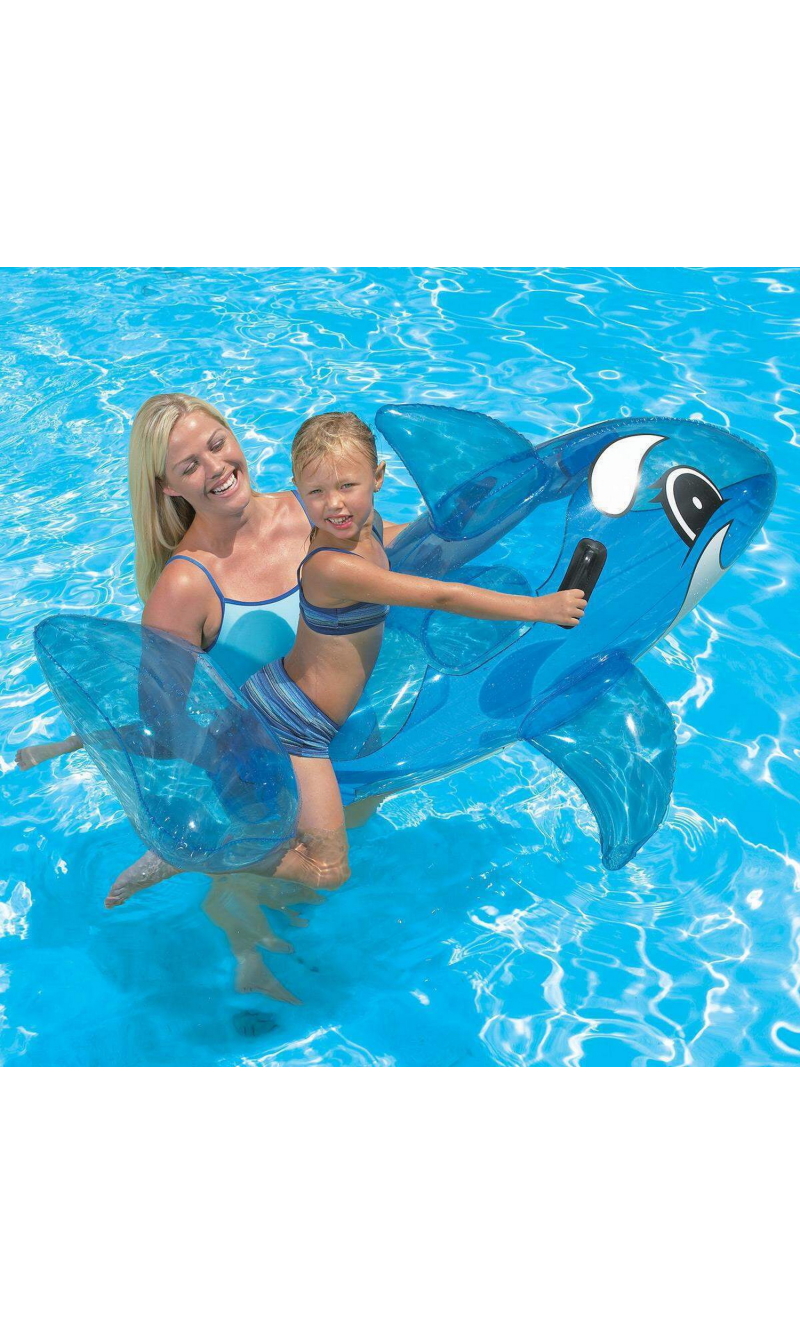 Inflatable Floating Dolphine 1.57x94cm - For Age 3+ Years