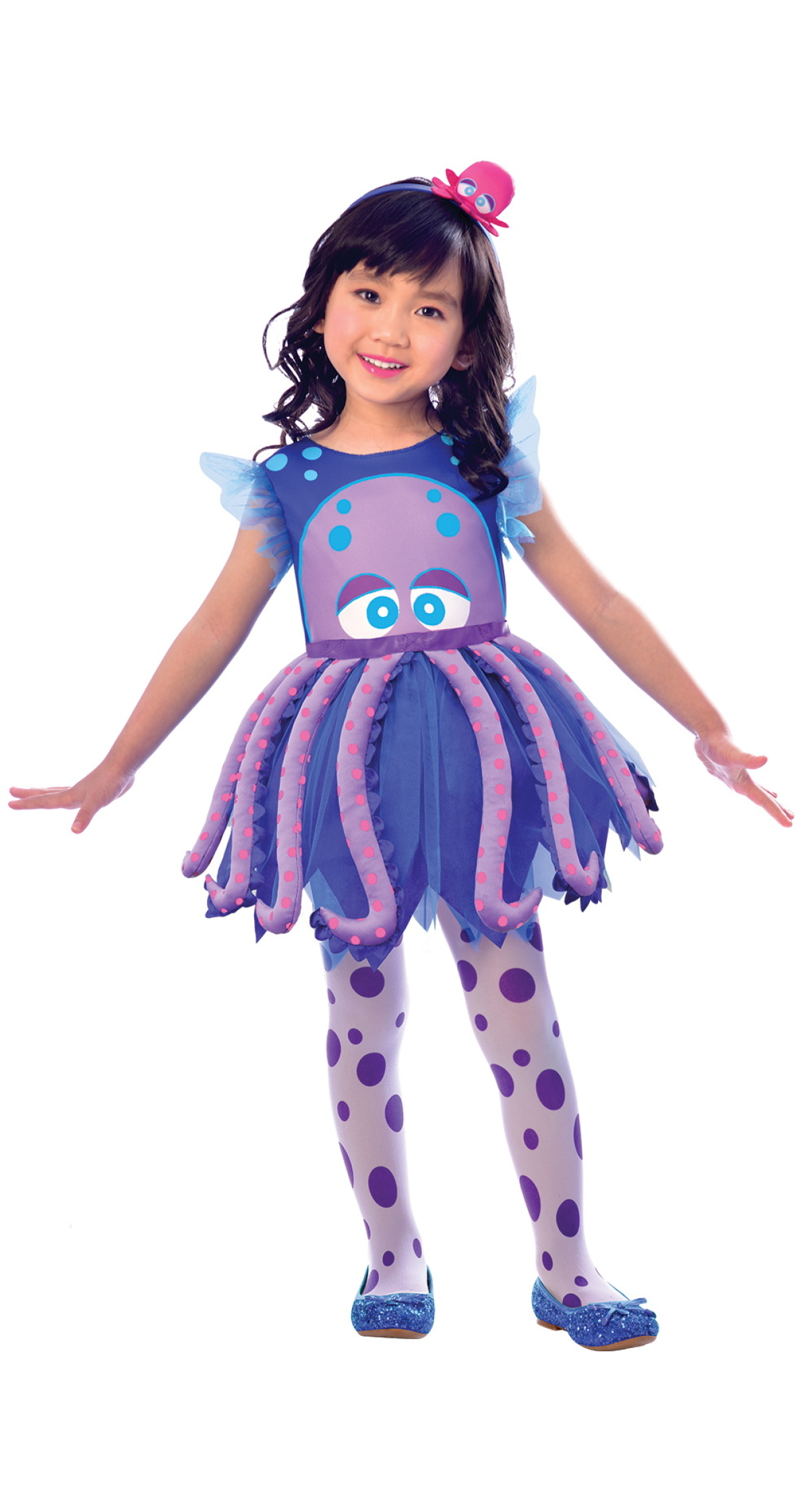 Little Octopus Girl Costume - Age 4 to 6 Years