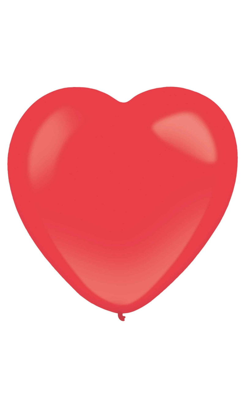 Everts Heart Latex Balloon Apple Red Standard – (12″/30cm) - 1pc