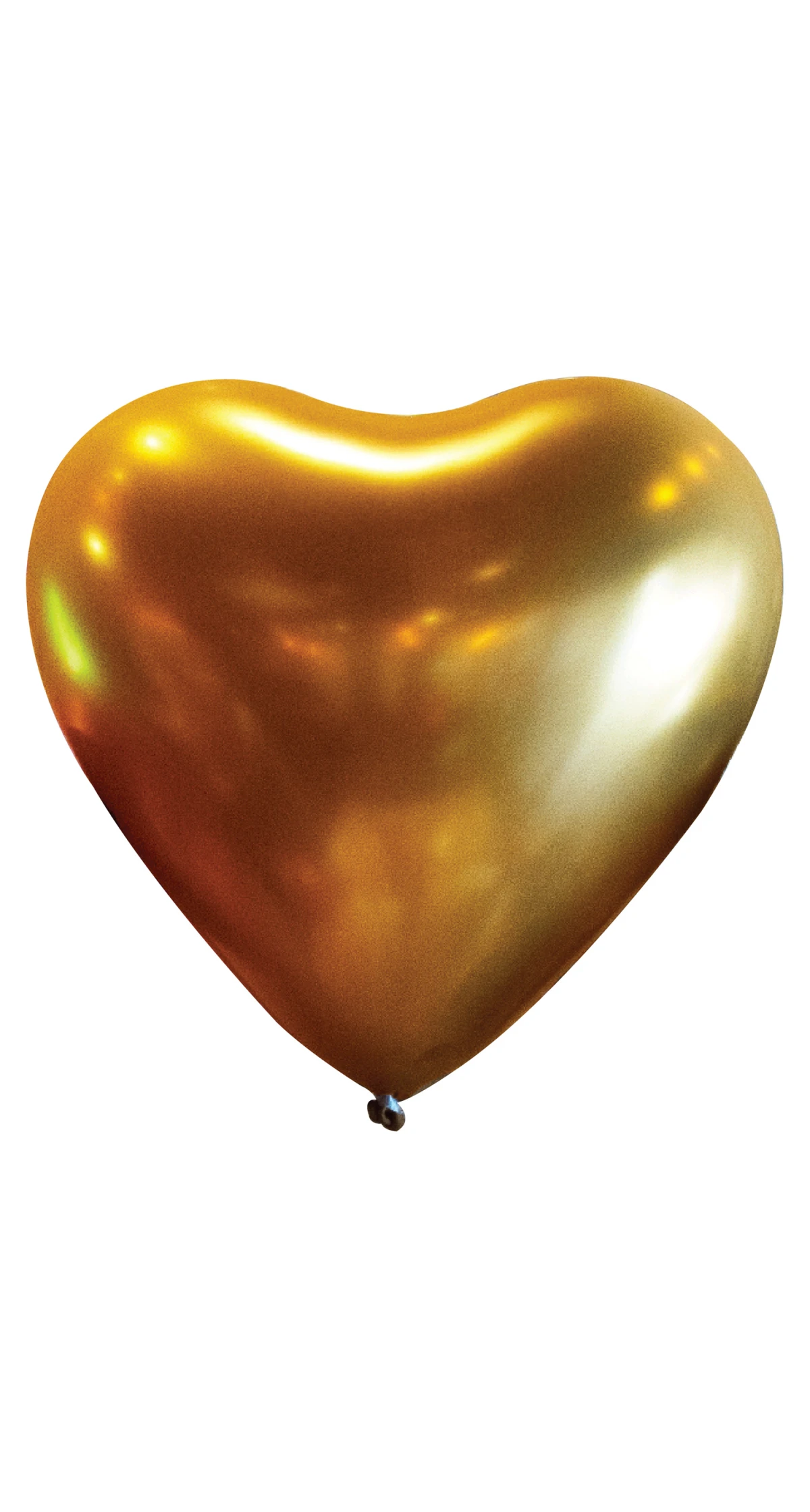 Everts Heart Latex Balloon Satin Luxe Gold – (12″/30cm) - 1pc