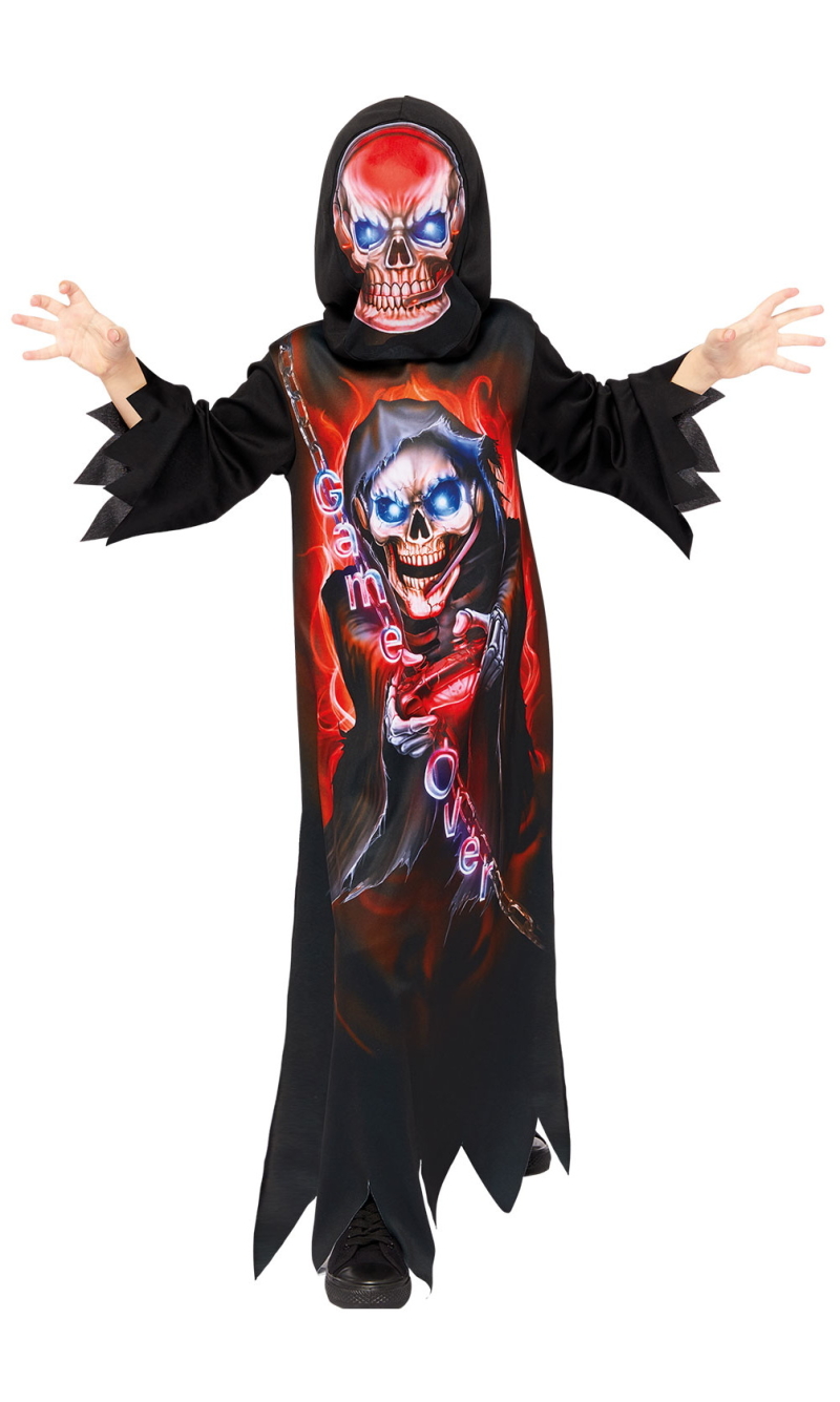 Gaming Reaper Child Costume - Age 8 to 10 Years