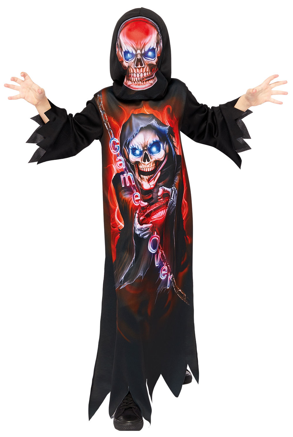 Gaming Reaper Child Costume - Age 10 to 12 Years