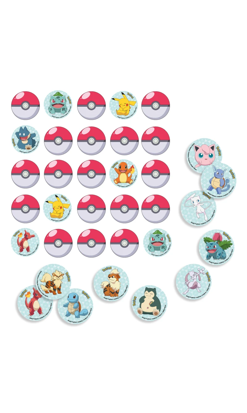 Pokemon Pikachu Party Matching Game - 32pk