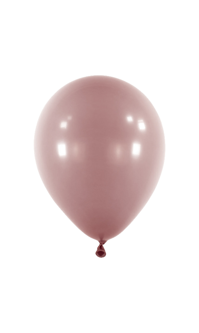 Everts Latex Balloon Antique Pink Fashion – (11″/28cm) - 1pc