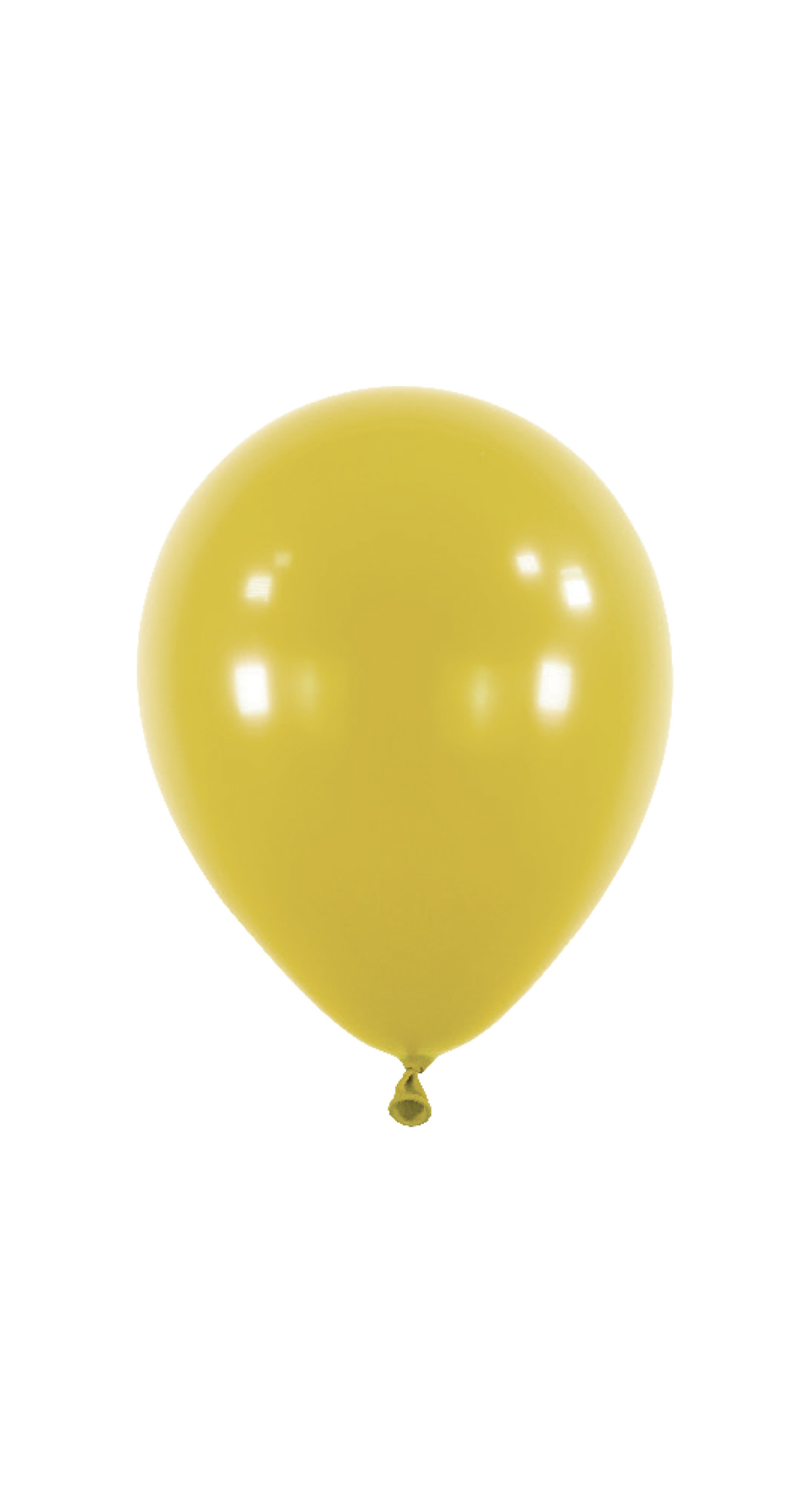 Everts Latex Balloon Mustard Fashion – (11″/28cm)  - 50pcs