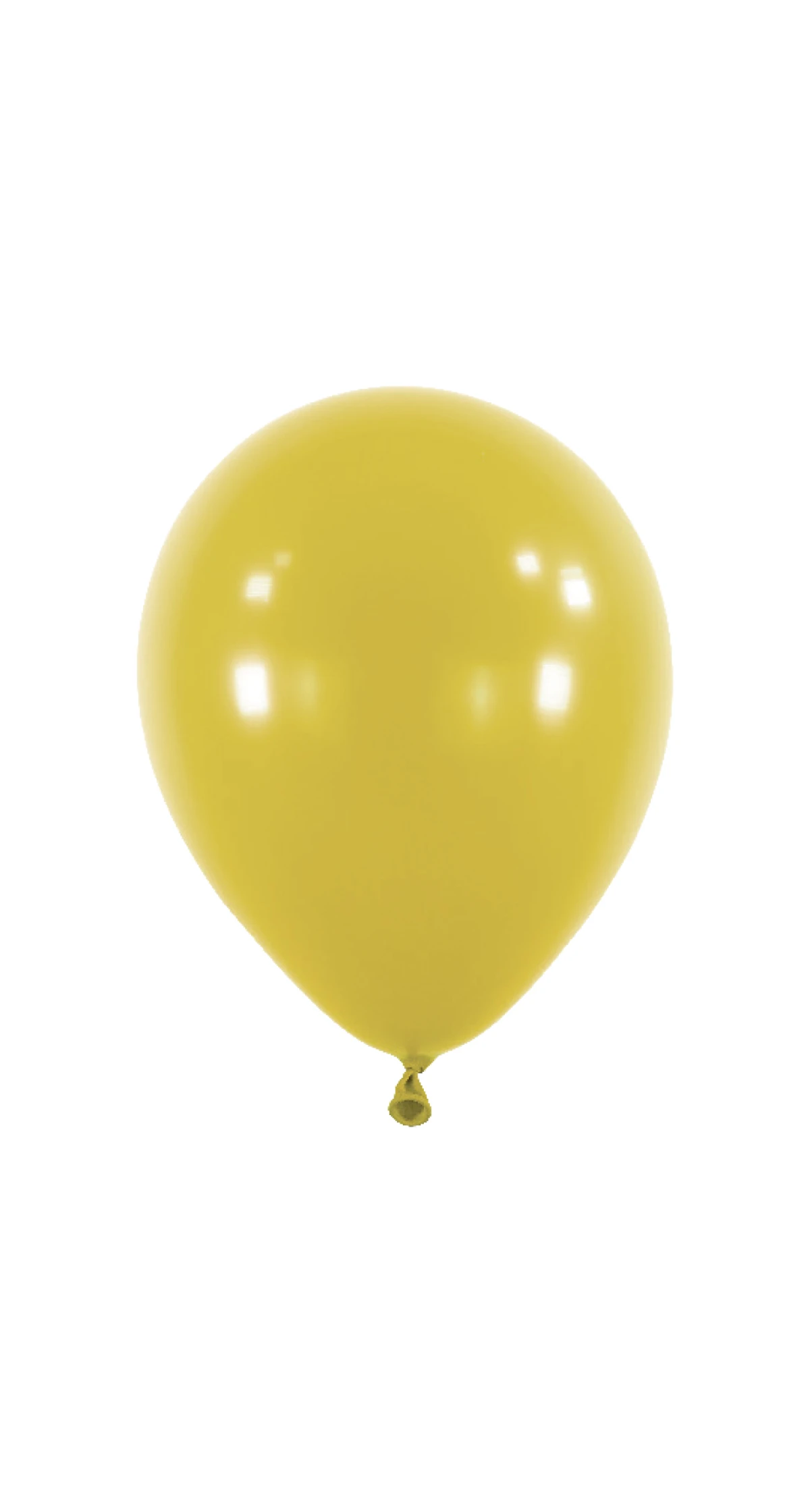 Everts Latex Balloon Mustard Fashion – (11″/28cm)  - 1pc