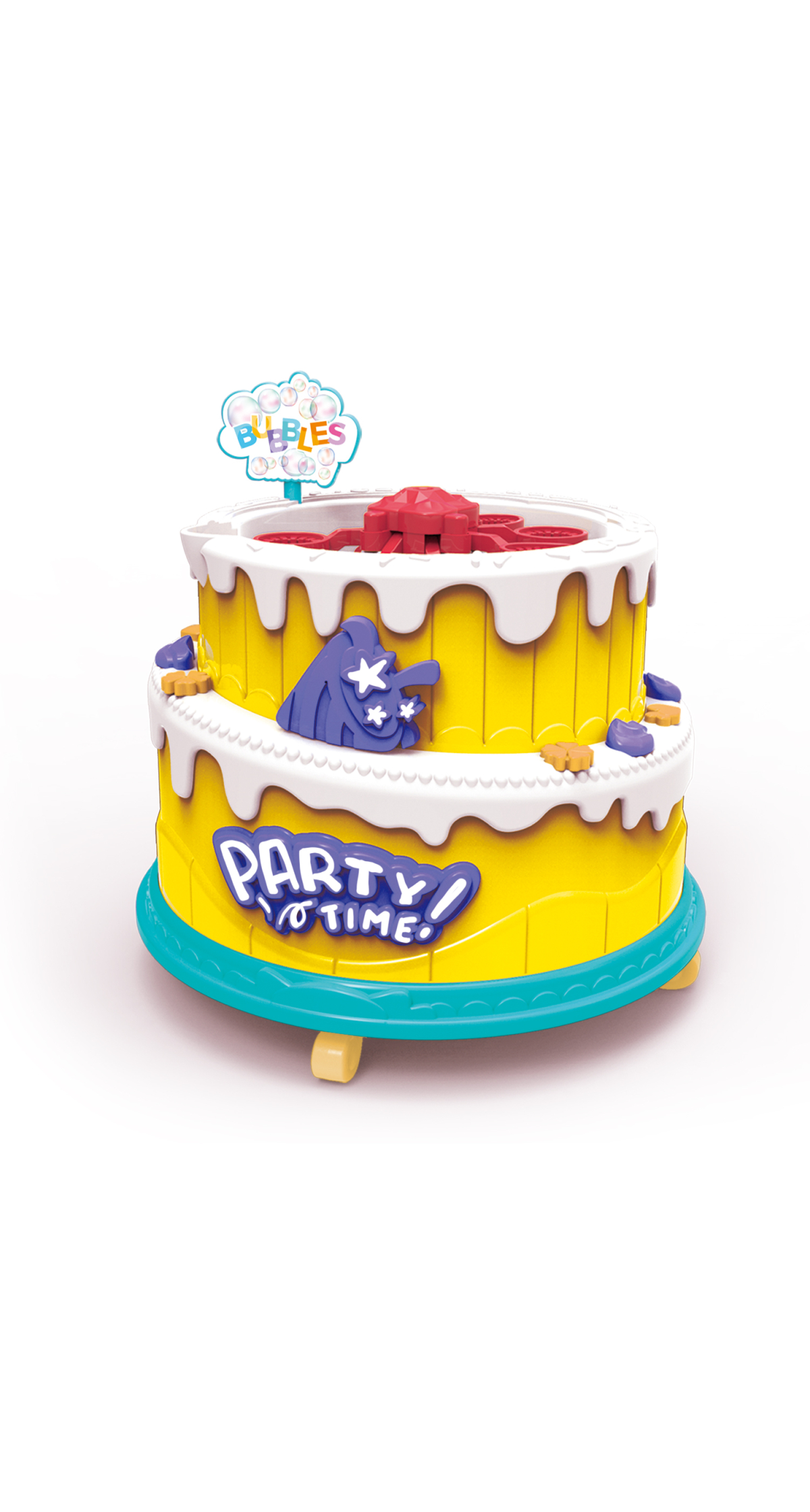 Soap Bubble Machine Cake