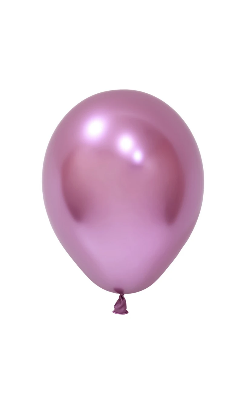 Balonevi Chrome Pink Latex Balloon 5 Inch - 1pc