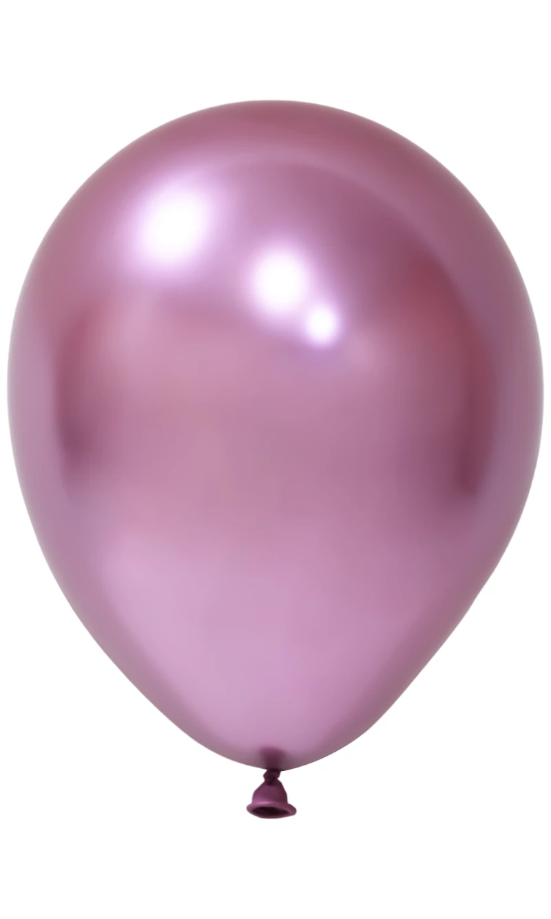 Balonevi Chrome Pink Latex Balloon 12 Inch - 1pc