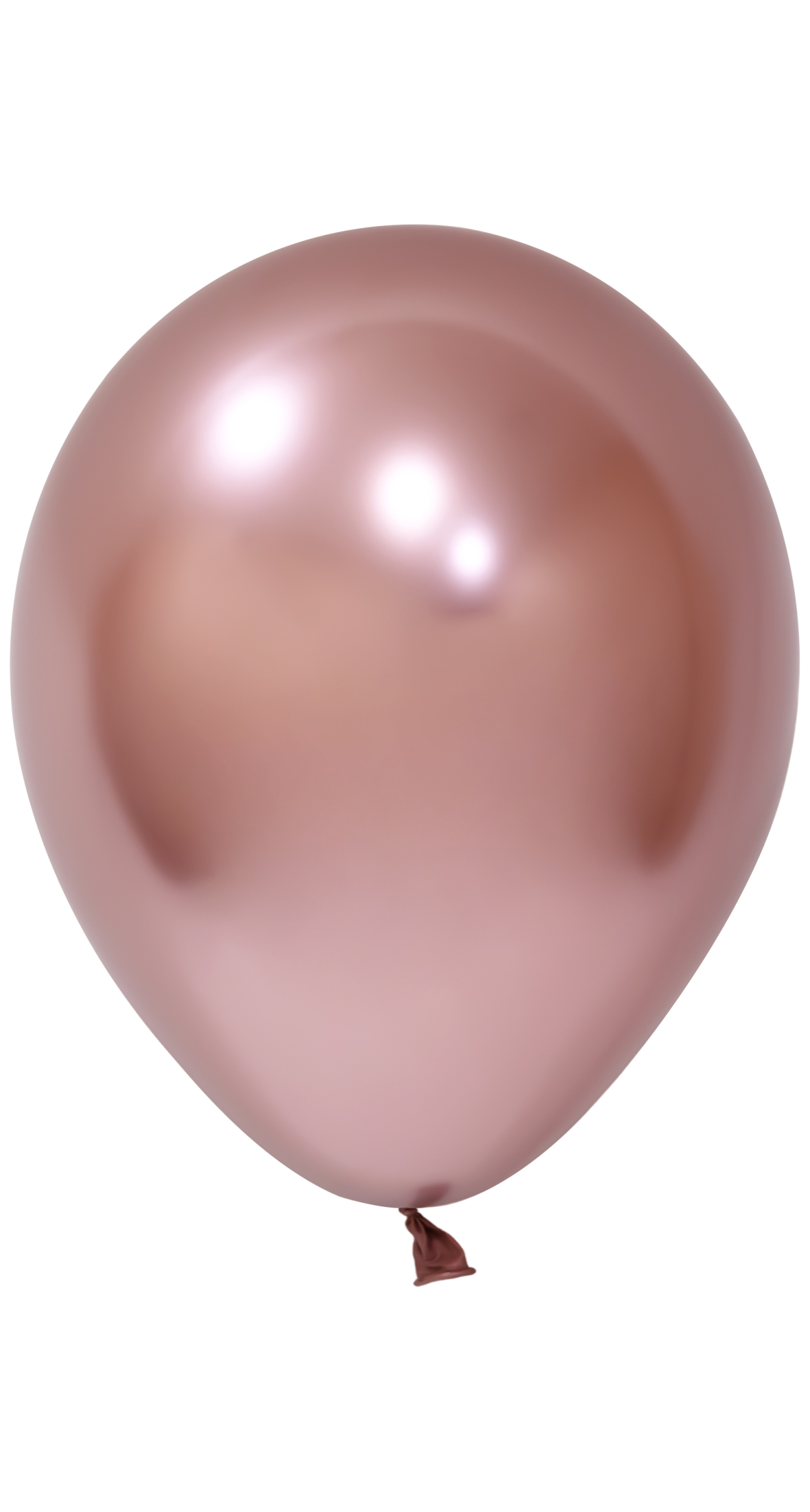 Balonevi Chrome Rose Gold Latex Balloon 12 Inch - 50pcs