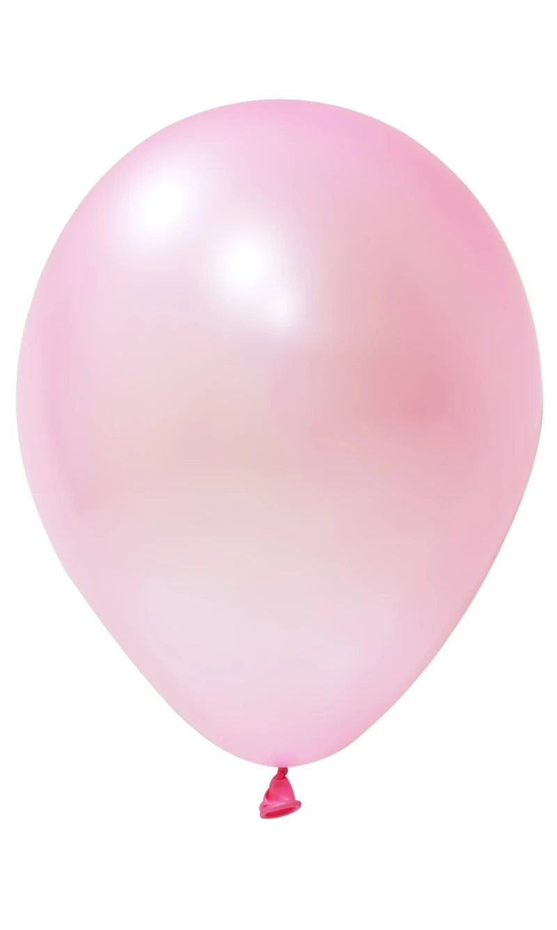 Balonevi Metallic Pink Latex Balloon 12 Inch - 1pc