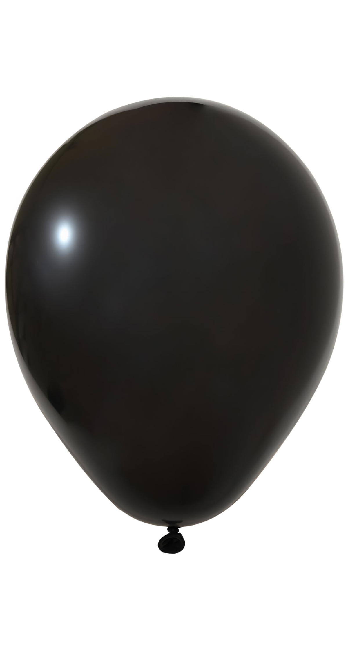 Balonevi Pastel Black Latex Balloon 12 Inch - 100pcs