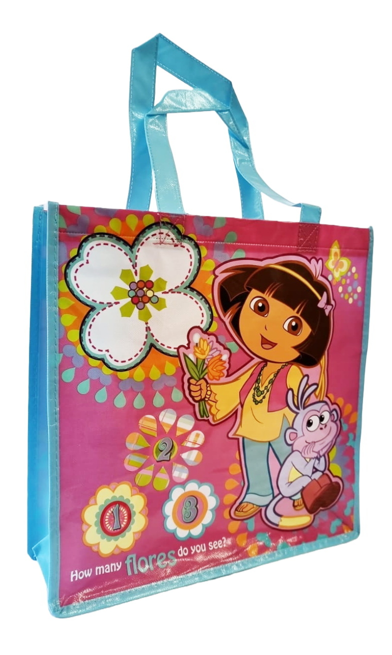 Dora The Explorer Reusable Tote Gift Bag - 35x34.5cm