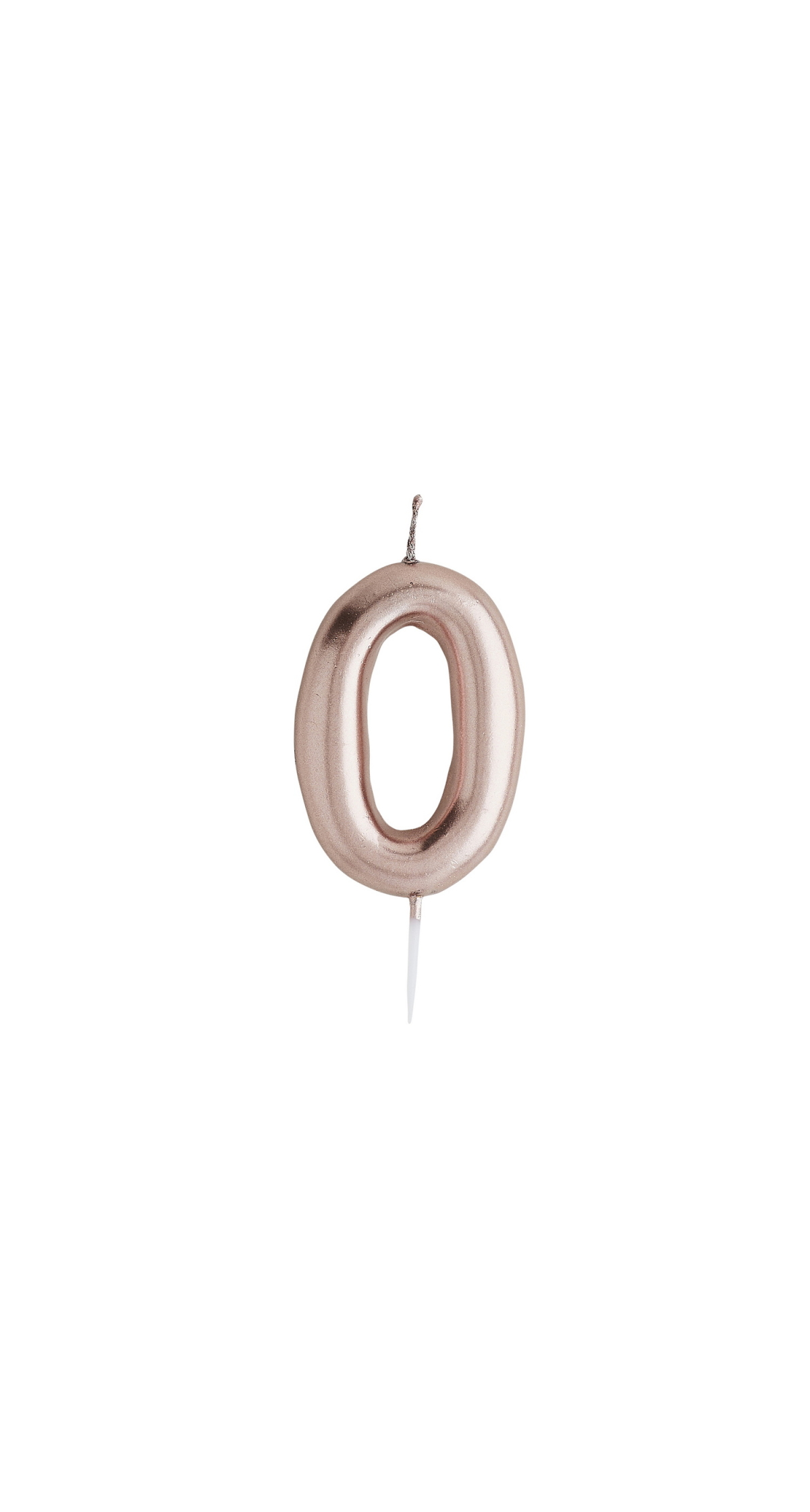 Rose Gold No.0 Candle (H)84 x (W)42mm