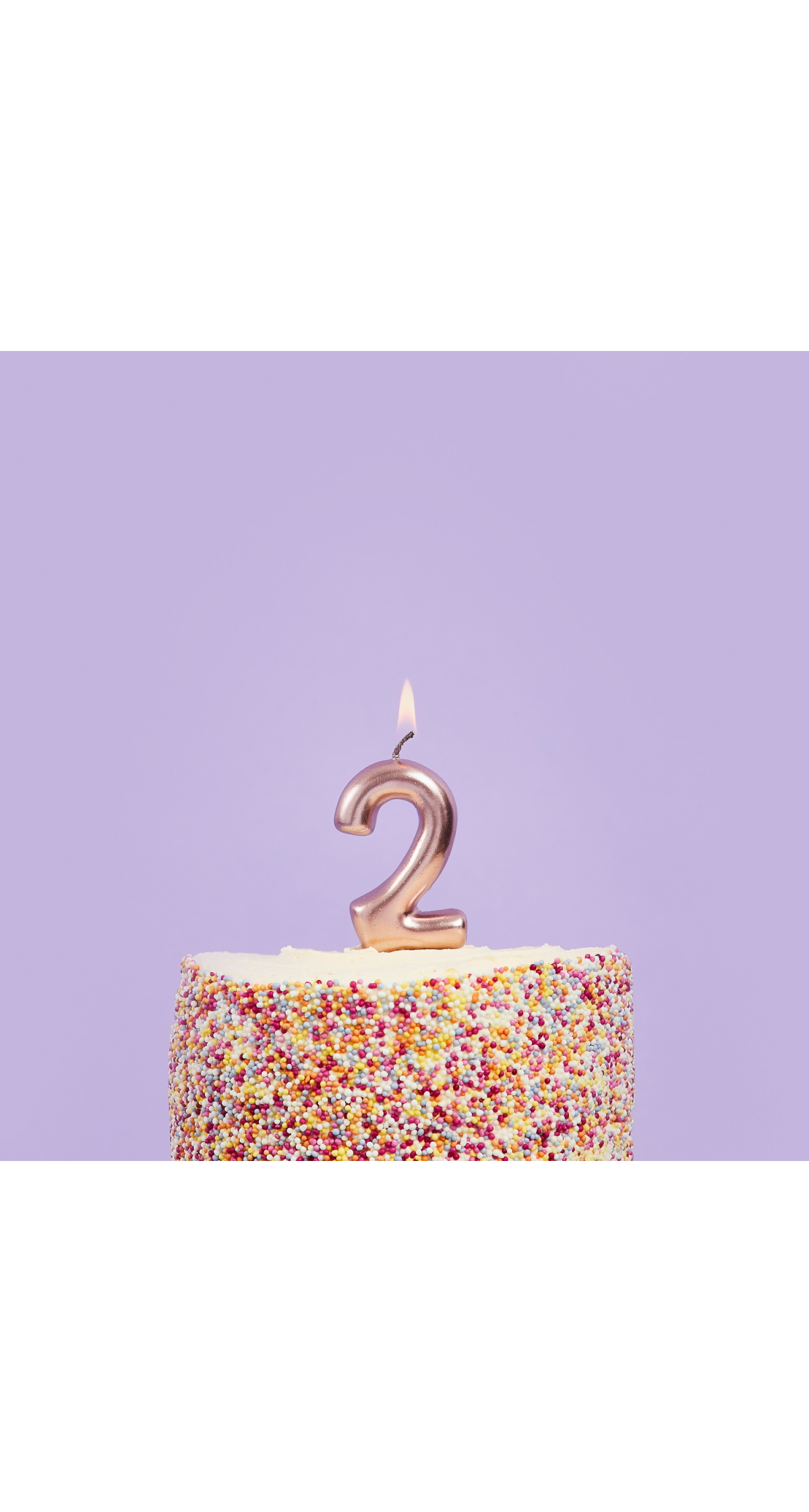 Rose Gold No.2 Candle (H)83x(W)37mm