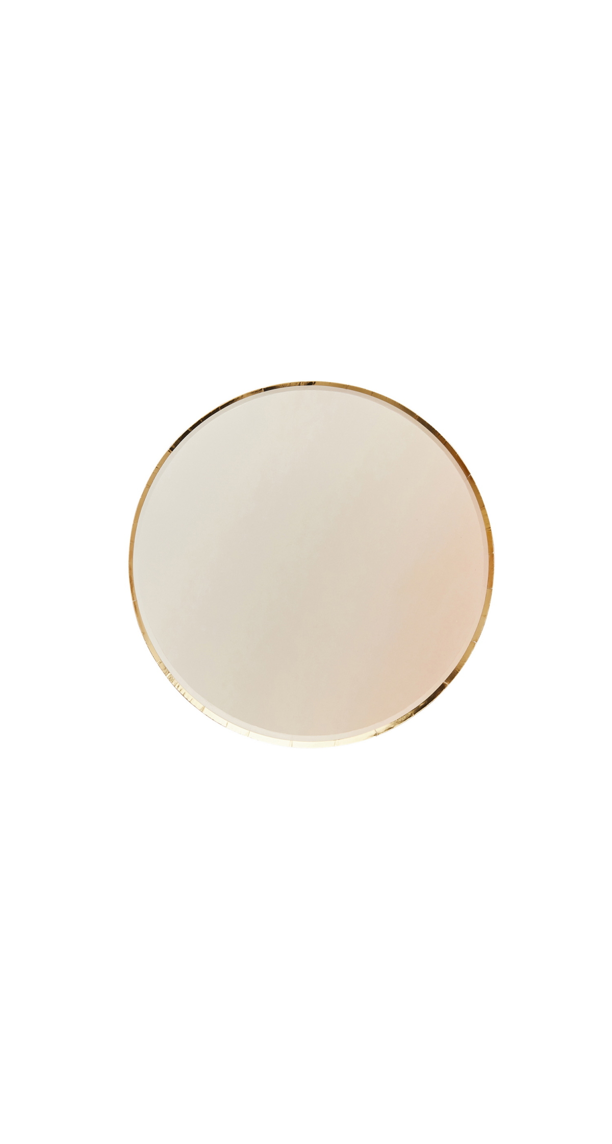 Gold & Peach Ombre Paper Plates 8pk
