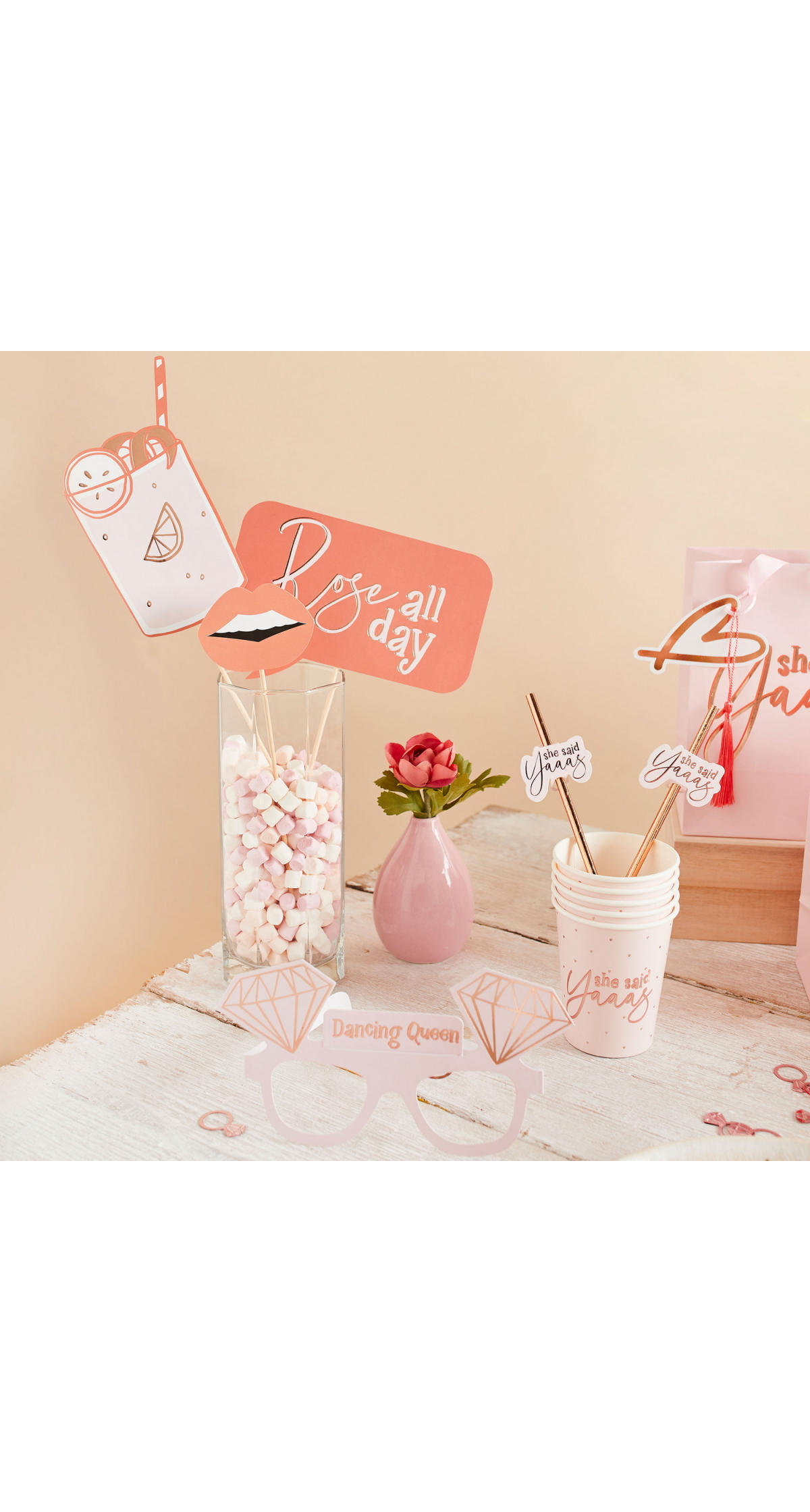 Hen Party Photo Booth Props 10pk - Image 4