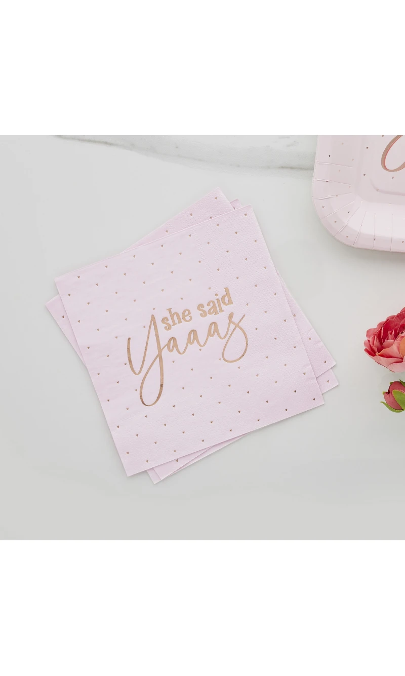 She Said Yaaas Napkins16pk