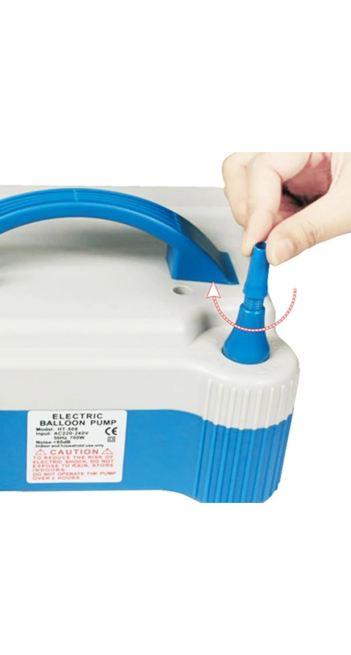 Electric Balloon Pump Dual Nozzle 700w – 240v