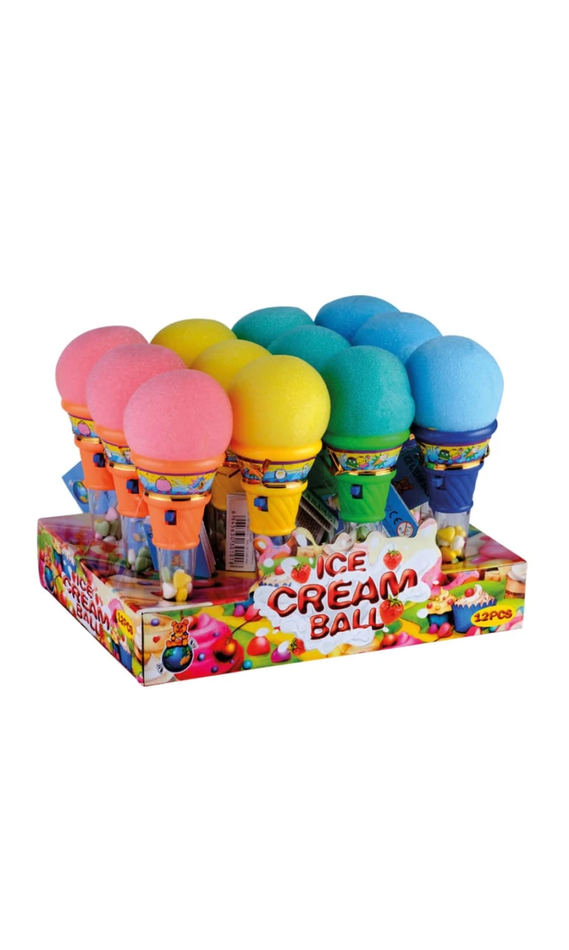 Ice Cream Ball Assorted Colors - 6g