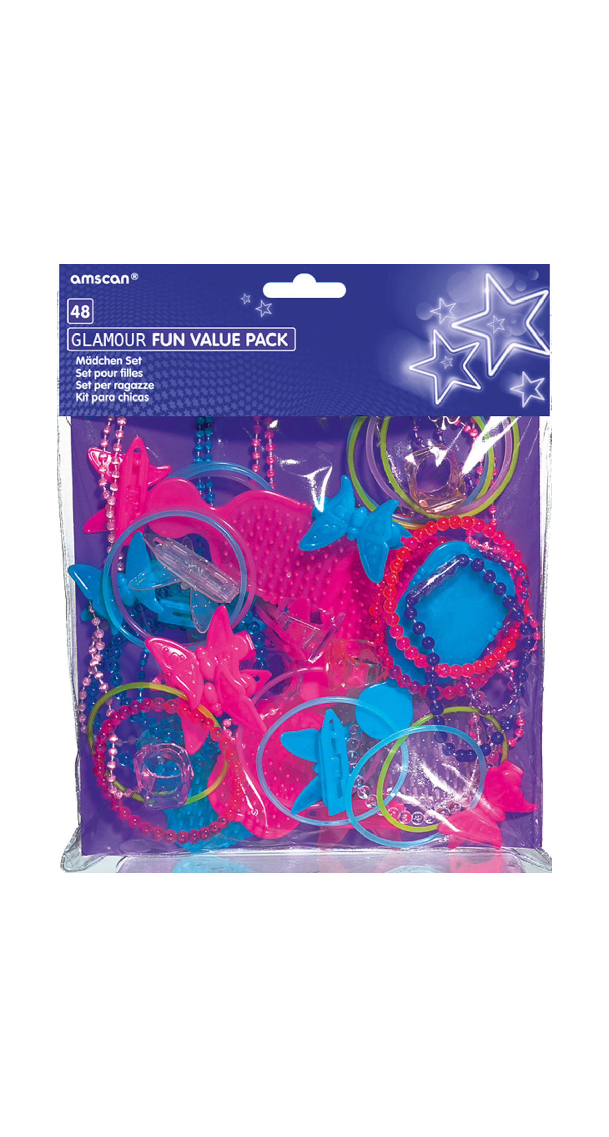 Pinata & Party Favour Set Glamour - 48pk
