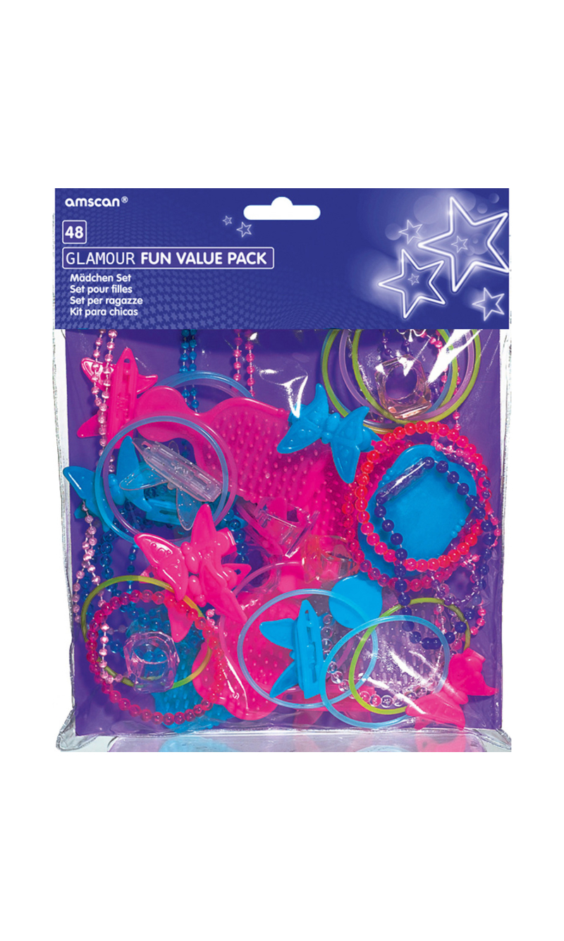 Pinata & Party Favour Set Glamour - 48pk
