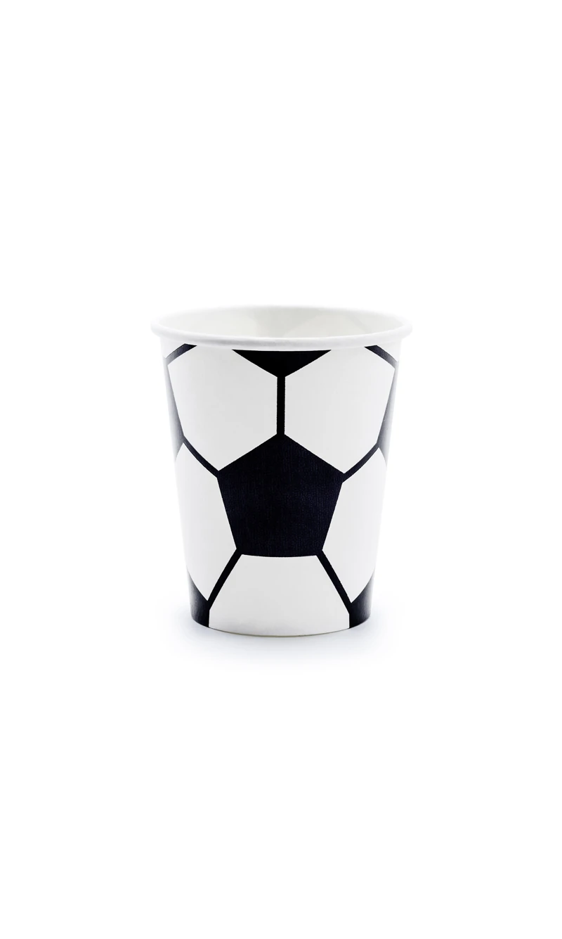 Football Paper Cups 260ml (1pkt / 6pc)
