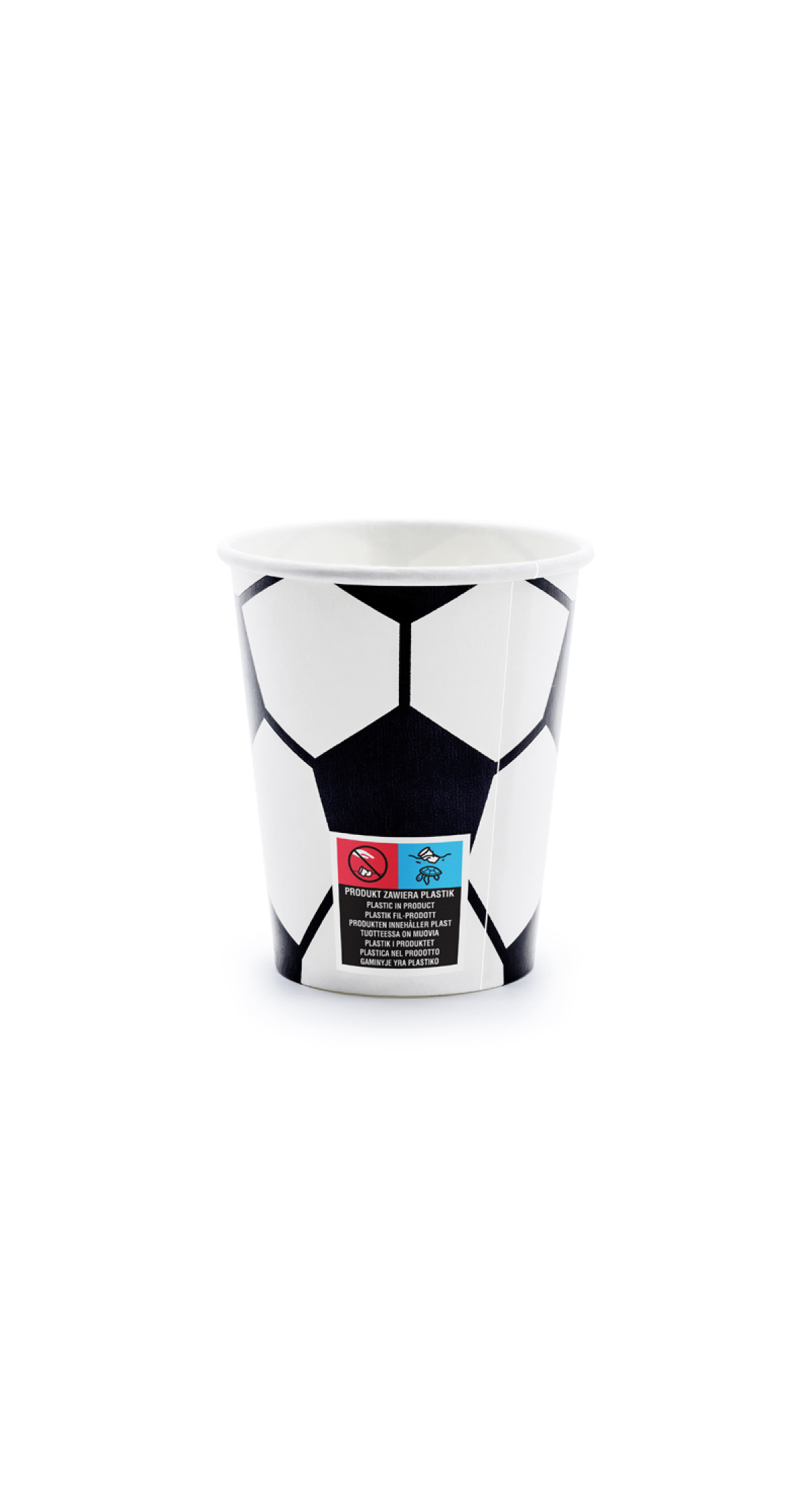 Football Paper Cups 260ml (1pkt / 6pc)