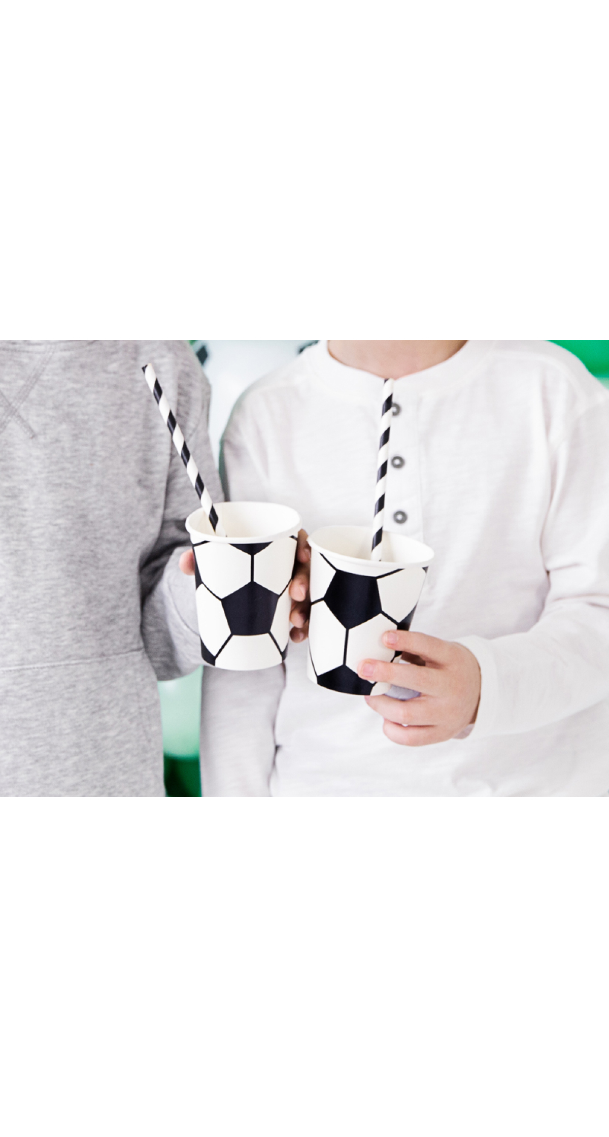 Football Paper Cups 260ml (1pkt / 6pc)