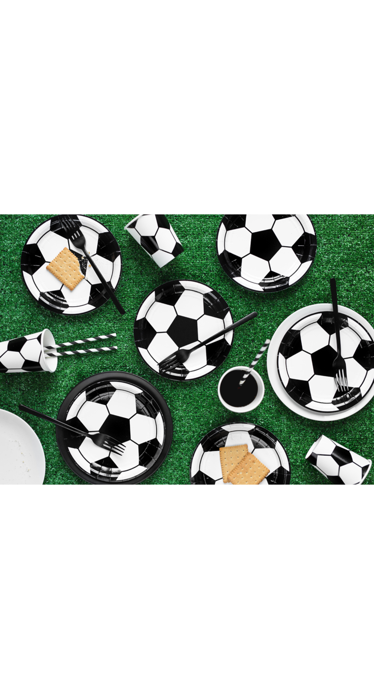 Football Paper Cups 260ml (1pkt / 6pc)