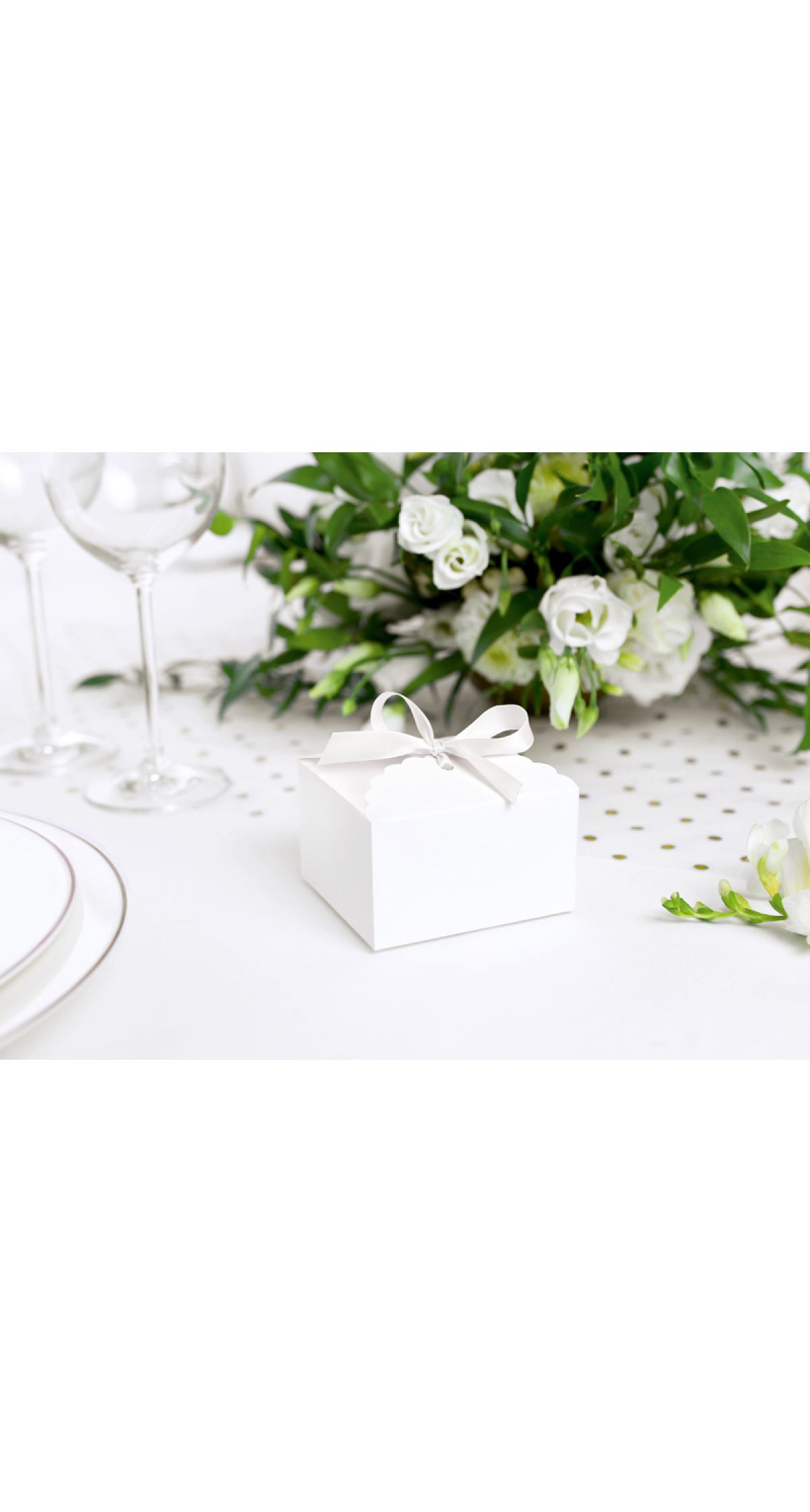 Boxes - Cloud White 8x7.5x4.5cm (1pkt / 10pc) - Image 2