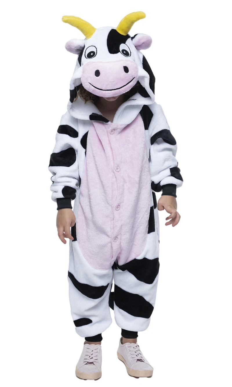 Onesie Cow Costume - Age 5 to 7 Years
