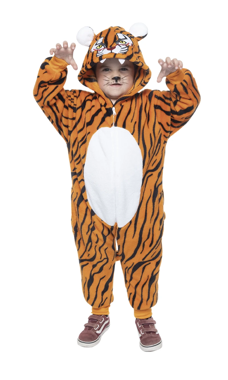 Onesie Tiger Costume - Age 5 to 7 Years