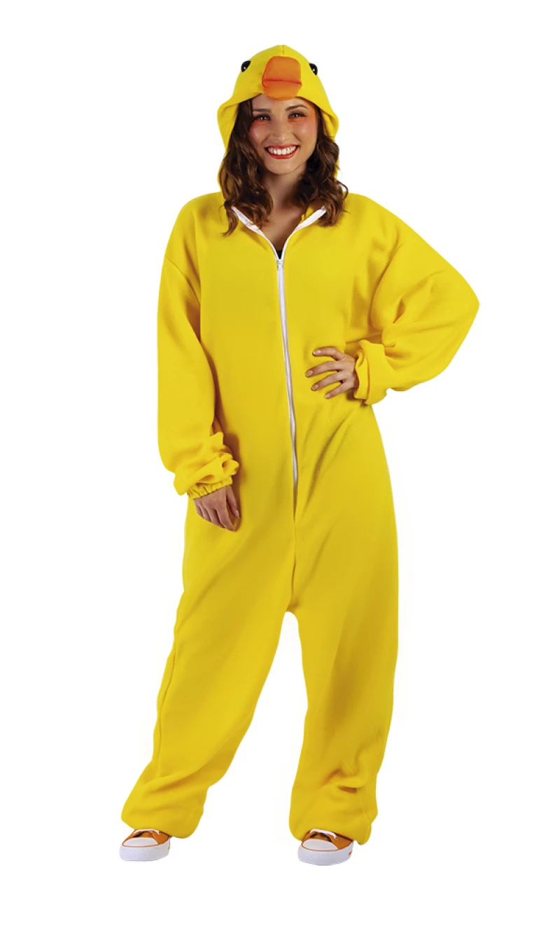 Duck Onesie Costume - Adult Size Standard