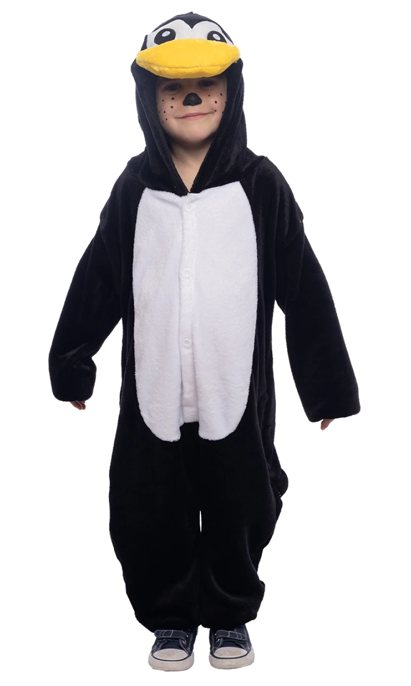 Penguin Onesie Costume - Age 5 to 7 Years