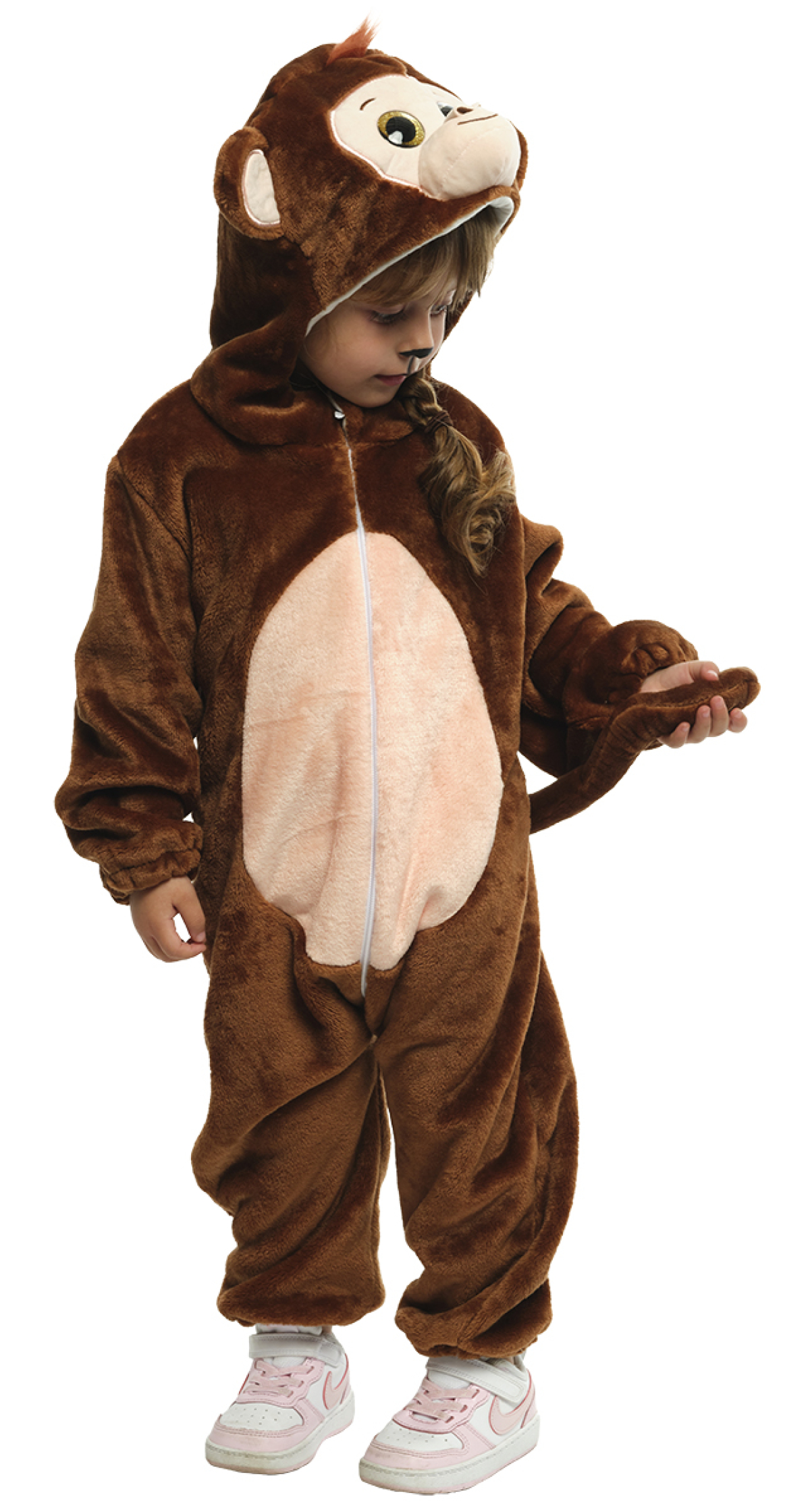 Jungle Monkey Onesie Costume - Age 3 to 4 Years
