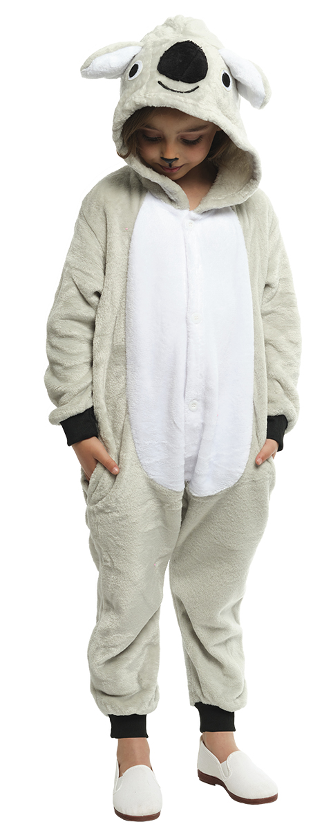 Koala Onesie Costume - Age 5 to 7 Years