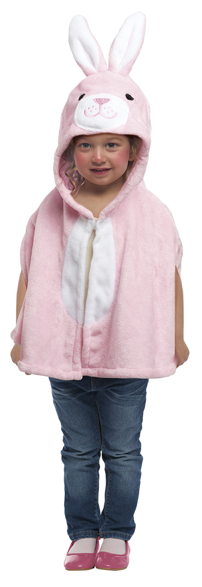 Super Tiny Rabbit Costume Cape & Hood - Age 2 to 3 Years