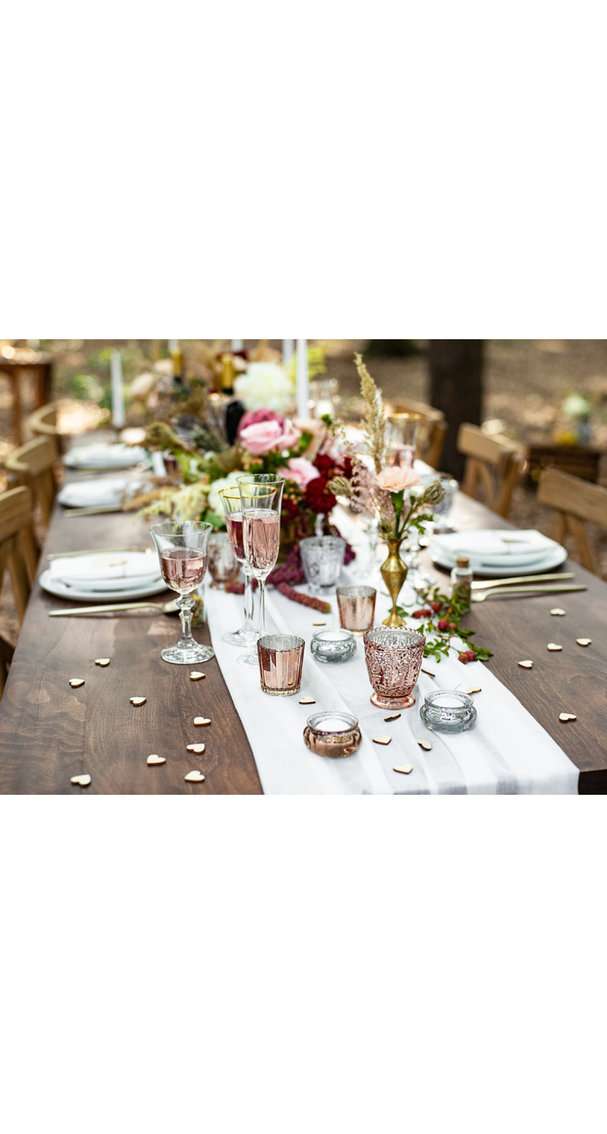 Candle Holder Rose Gold 8cm - 1pc - Image 7