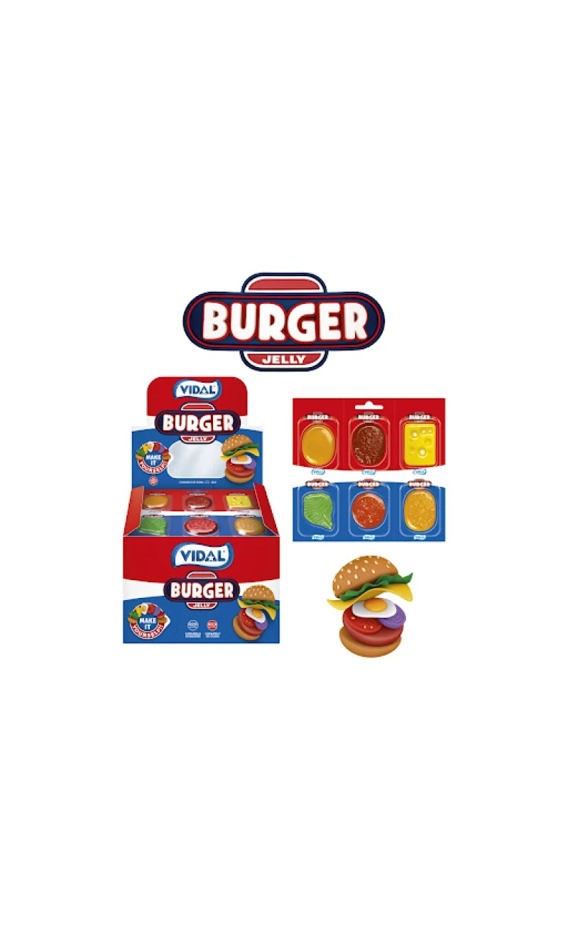 Vidal Burger Jelly - 66g