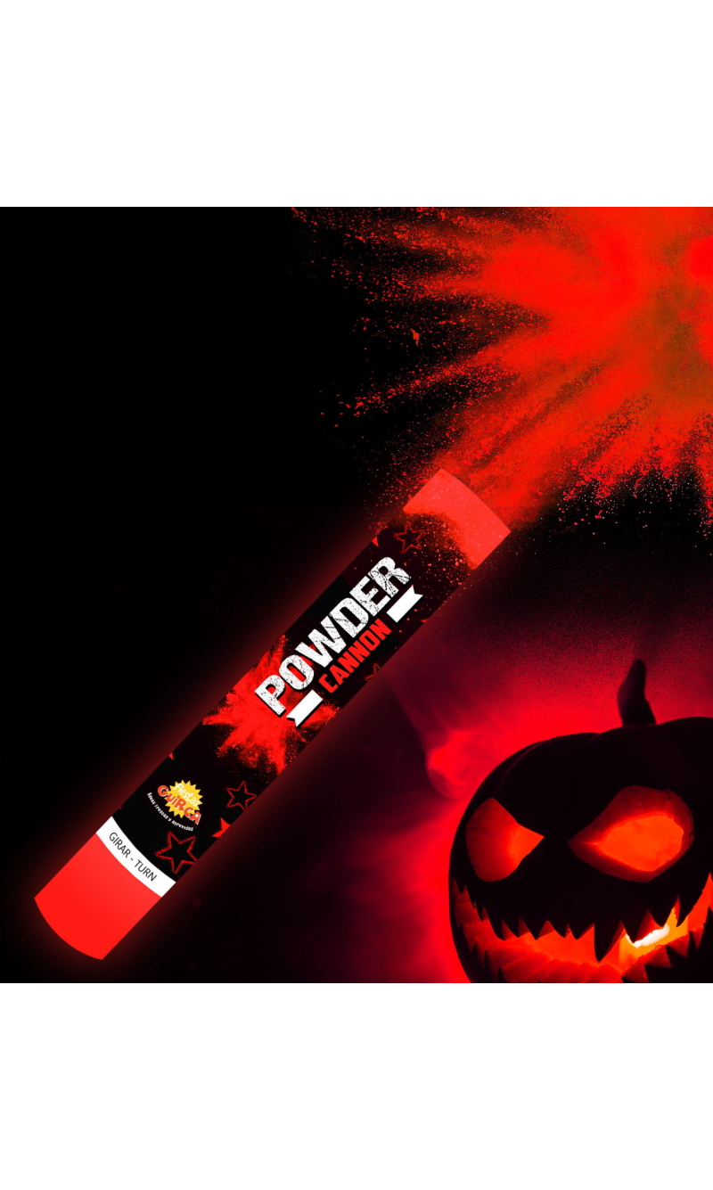 Powder Cannon 30cm - Red