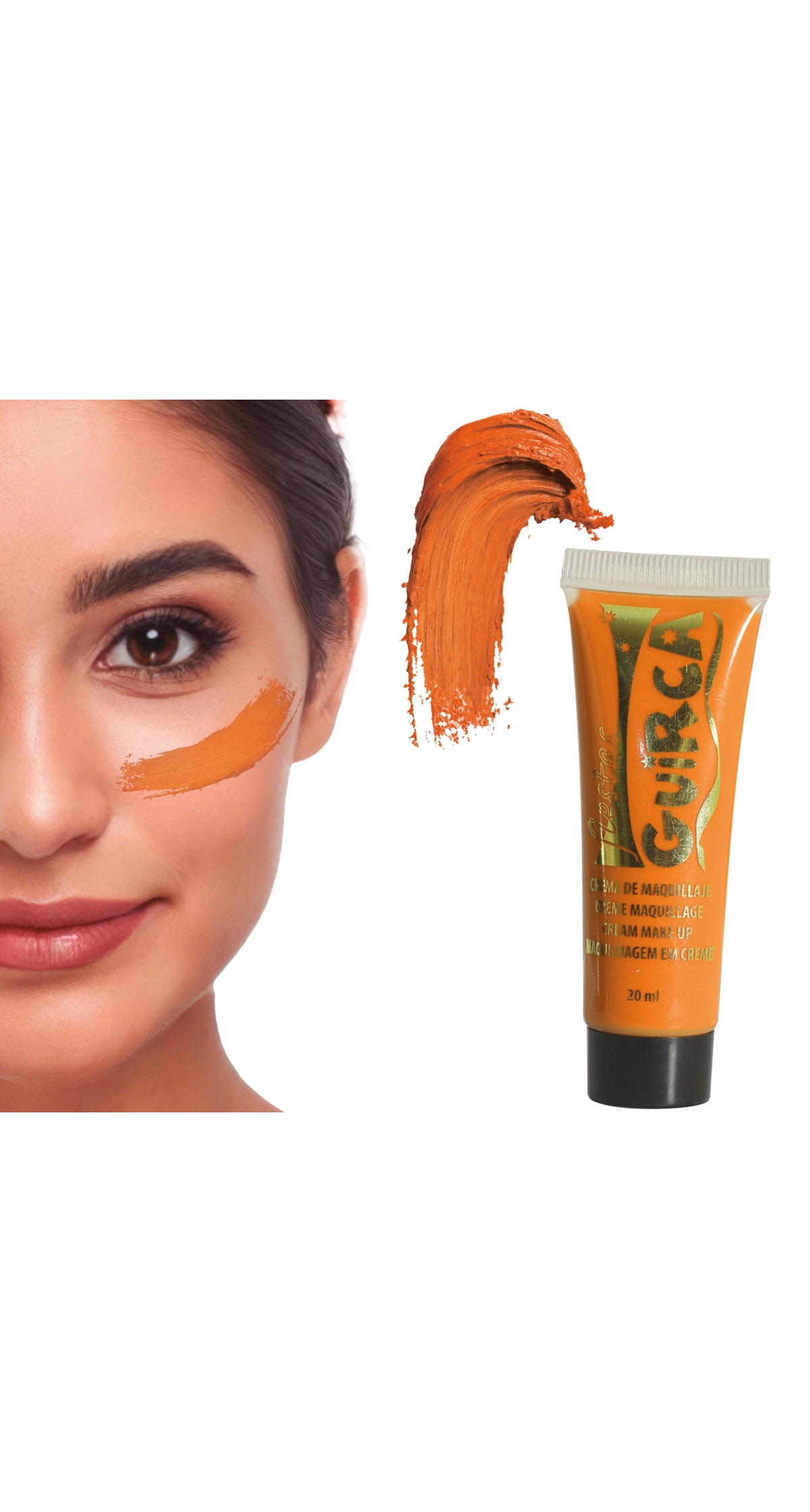 Guirca Cream Make-Up Tube 20ml - Orange