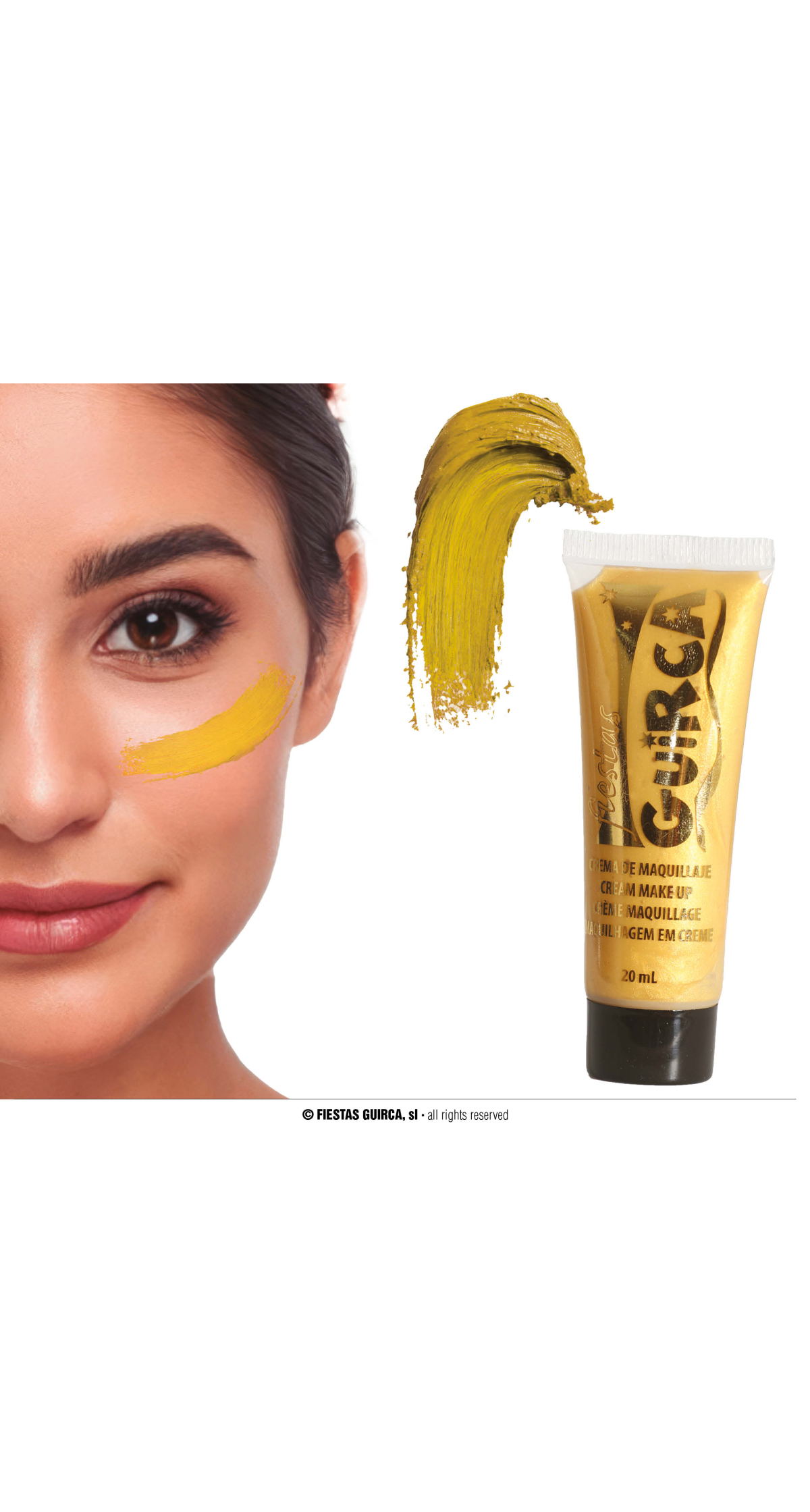 Guirca Cream Make-Up Tube 20ml - Gold
