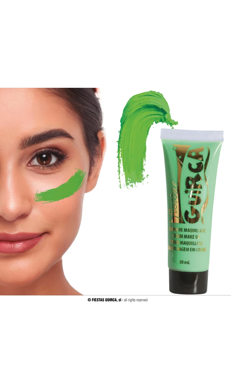 Guirca Cream Make-Up Tube 20ml - Green