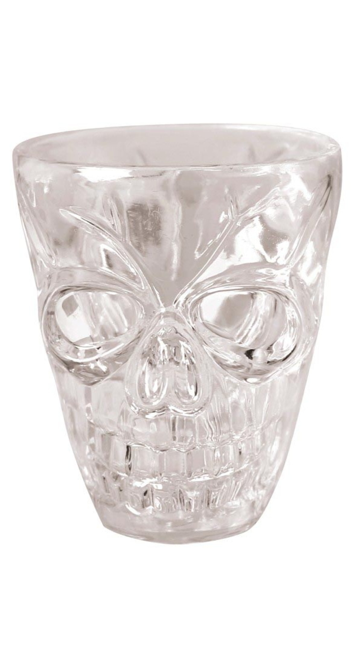 Halloween Transparent Shot Glasses 5.5cm - 4pk