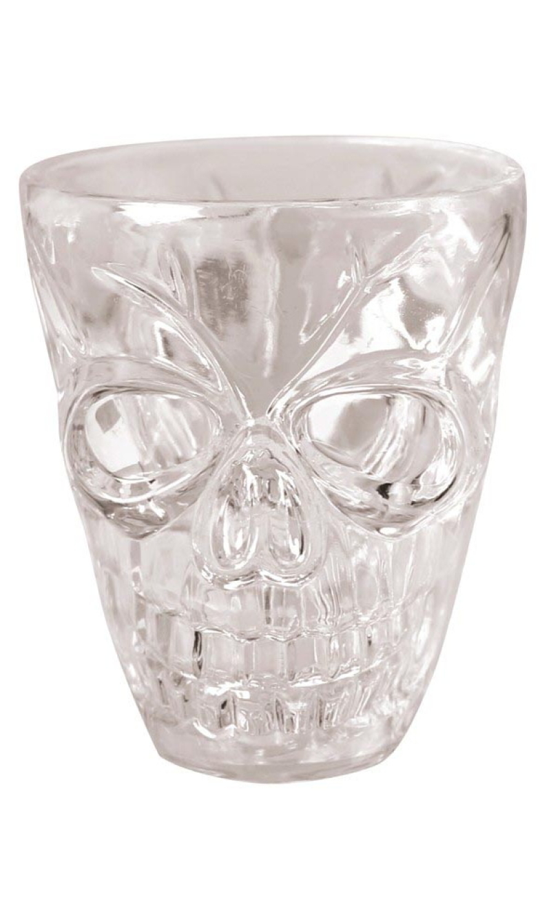 Halloween Transparent Shot Glasses 5.5cm - 4pk