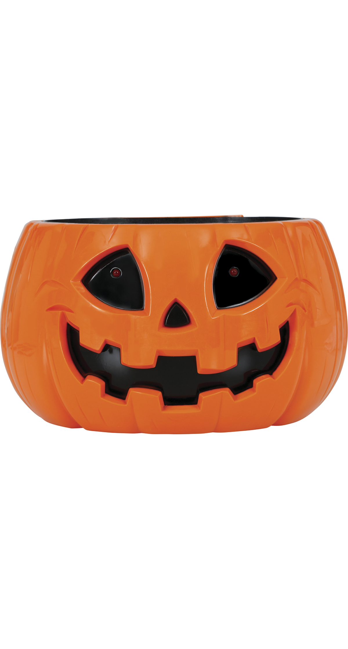 Halloween Pumpkin Bowl With Light Sound & Movement 15cm